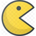 Pacman Spiel Spielen Symbol