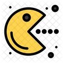 Pacman Spass Spiel Symbol