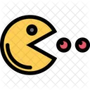 Pacman Spiele Video Symbol