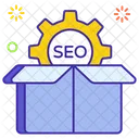 Pacote De SEO Servicos De SEO SEO De Otimizacao De Mecanismo Ícone