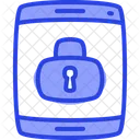 Mobile Lock Dual Ton Icon Icon