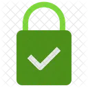 Padlock Check  Icon