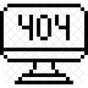 Computer Error Not Found Icon