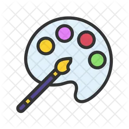 Paint Palette  Icon