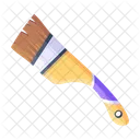 Trendy 2 D Icon Design Of Paintbrush Symbol