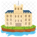 Palace Mansion Luxury House Icon