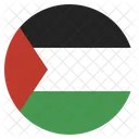 Palestine National Pays Icône