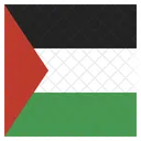 Palestine National Pays Icône