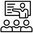 Palestra Treinamento Sala De Aula Ícone