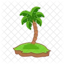 Palm Tropical Summer Symbol