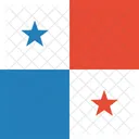 Panama Bandera Mundo Icono