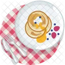 Pancake Sweet Desert Icon