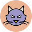 Panther Cartoon Face Icon