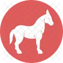 Maultiere Esel Pferd Symbol