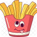 Papas fritas  Icono