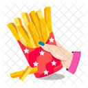 Papas fritas  Icono