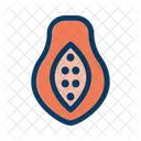 Papaya Fruit Food Icon