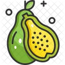 Papaya Fruit Healthy Icon