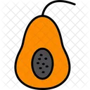 Papaya Fruit Food Icon