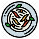 Papaya Salad Food Organic Symbol