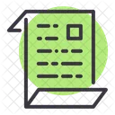 Paper Report Document Icon