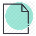 Paper Document Education Icon