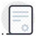 Paper Document Builder Icon