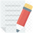 Paper Pen Sheet Icon