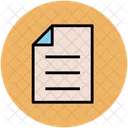 Paper Document Office Icon