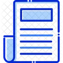 Paper Document Write Icon