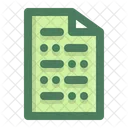 Paper Document School Icon