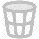 Paper Bin Dustbin Icon