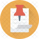 Paper Sheet Push Icon