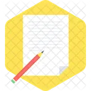 Paper Document Write Icon