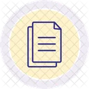 Paper Line Icon Icon