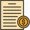 Paper Money Cash Currency Icon