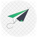 Paper Plane Creativity Communication Icono