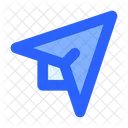 Paper Plane Study Icon