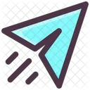 Internet Technology Paper Plane Send Icon