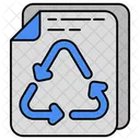 Paper Recycling  Icon