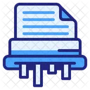 Paper Shredder Trash Shredder Icon