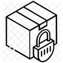 Paquete Seguro Paquete Bloqueado Seguridad Del Paquete Icono