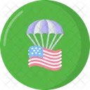 Parachuting Parachute Rope Icon