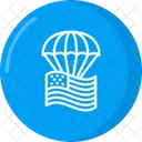 Parachuting Parachute Rope Icon