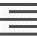 Paragraph Align Right  Icon