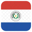 Paraguay Bandera Icono