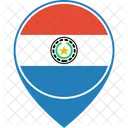 Paraguay Flag World Icon