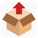 Parcel Packaging Unbox Icon