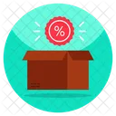 Parcel Discount  Icon