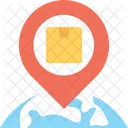 Parcel Location Map Icon